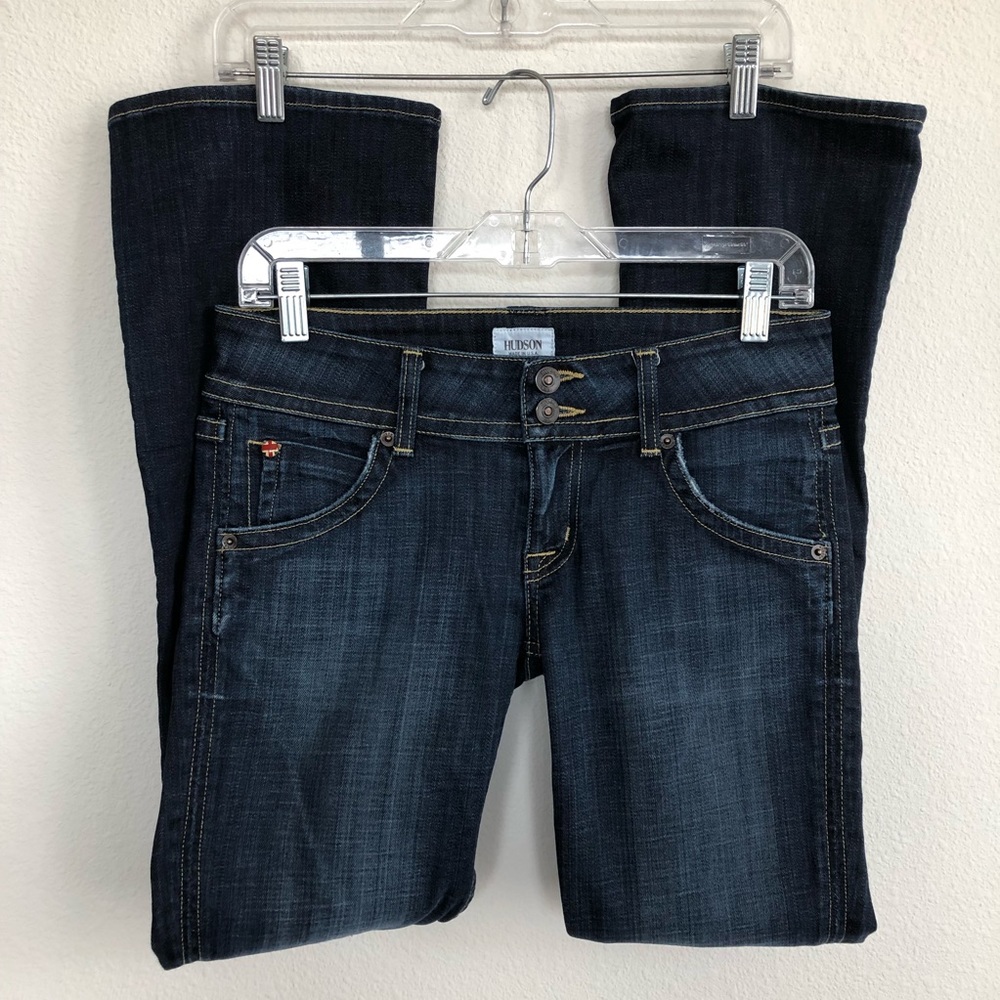Hudson signature petite bootcut denim jeans 26